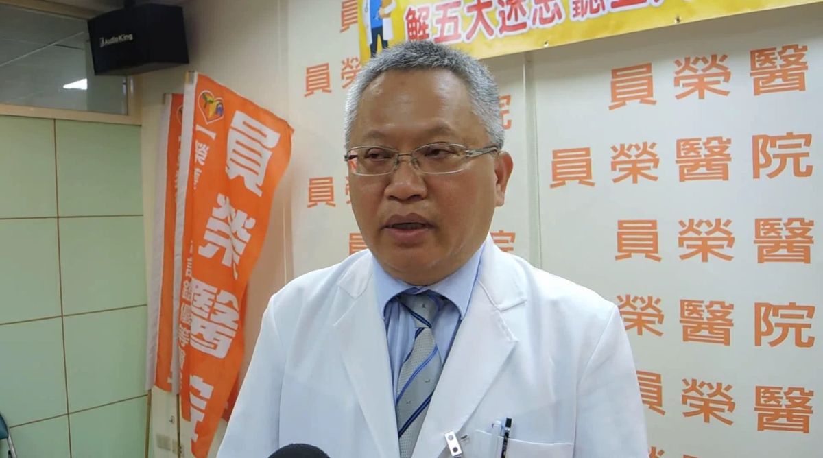 ▲員榮醫療體系員生醫院長郭武憲說，大腸癌患者有8成是生活型態不佳等後天造成，民眾應積極預防。（圖／記者陳雅芳攝，2019.06.06）