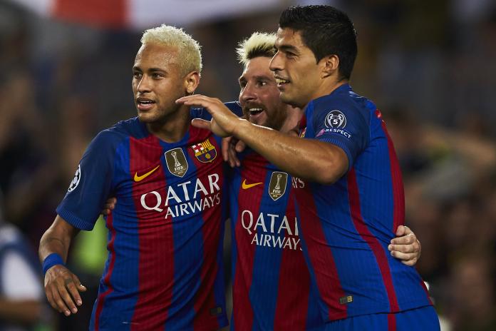▲巴西球星內馬爾（Neymar Jr.)過去曾和當今最佳球員梅西(Lionel Messi)、Luis Suarez組成「MSN連線」。（圖／美聯社／達志影像）
