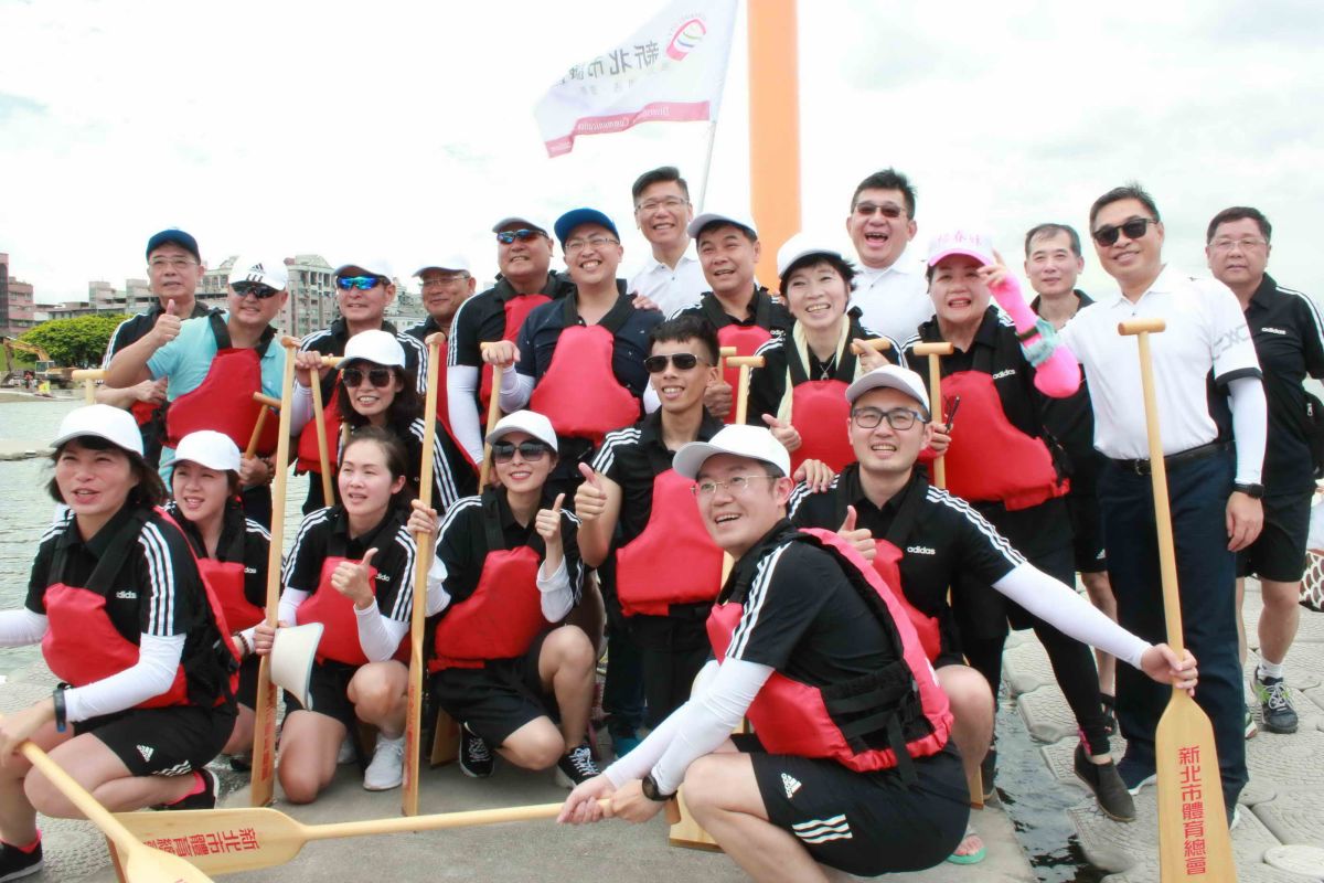 ▲新北市議員隊以3分37秒17的成績，勇奪大會表演賽的冠軍。（圖／新北市議會提供）