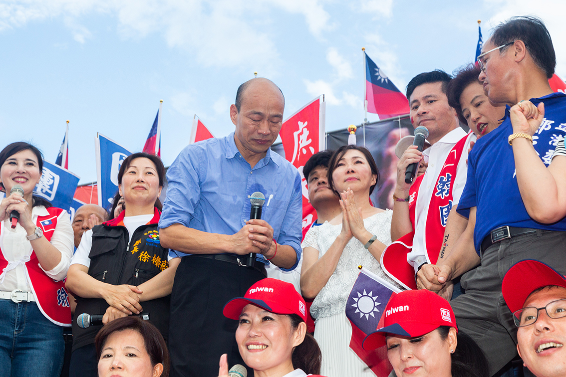 ▲韓國瑜6月到花蓮造勢時，傅崐萁雖未露面，還是幫韓動員地方組織。（圖／NOWnews資料照）