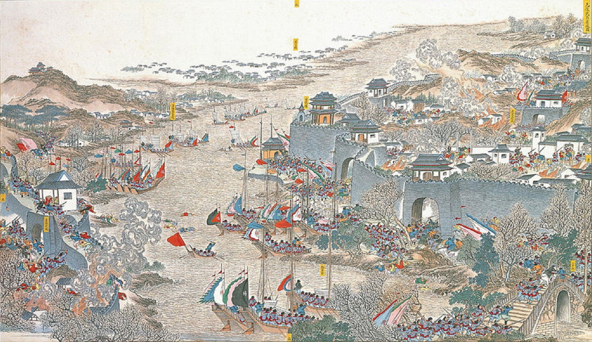 ▲塔齊布武昌大破太平軍。（圖／截自網路）