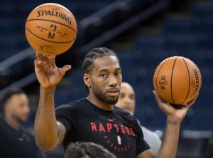 ▲「可愛」Kawhi Leonard（圖／美聯社／達志影像）