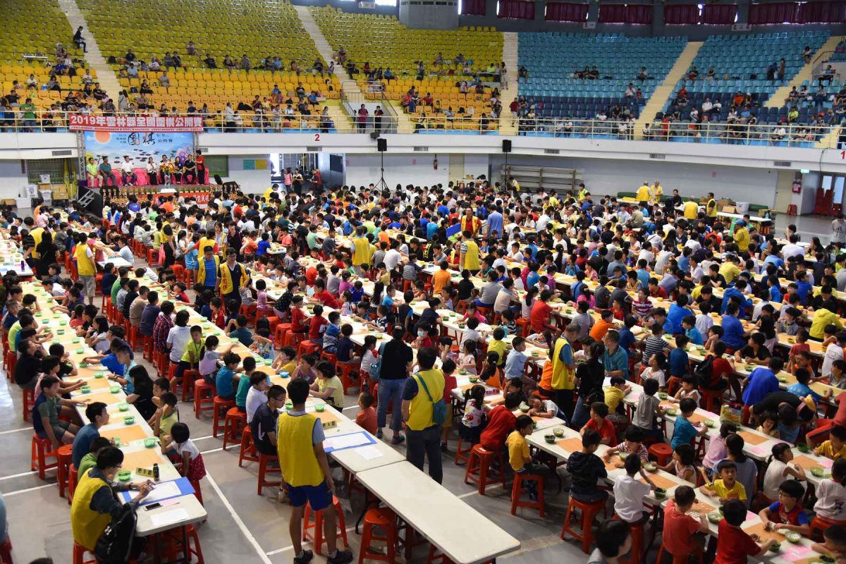▲第八屆全國圍棋公開賽9日上午於雲林縣立體育館熱鬧登場。（圖／記者洪佳伶攝，2019.06.09）