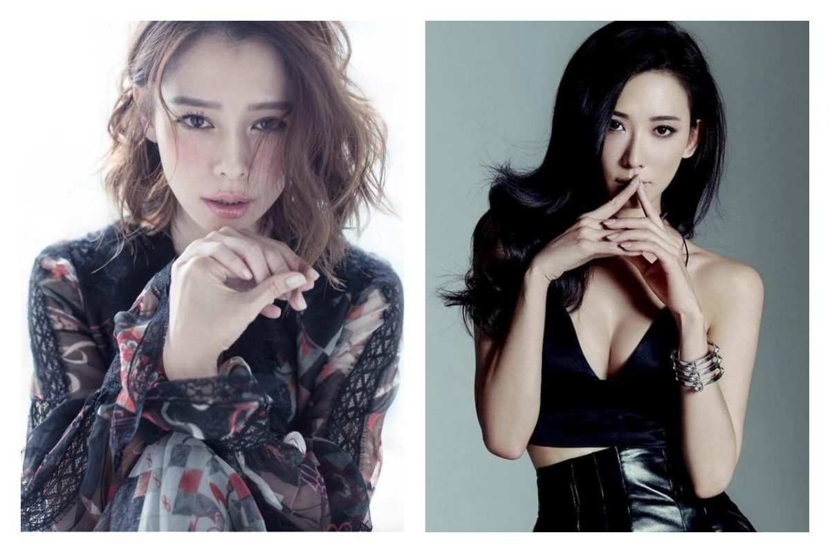 ▲左為徐若瑄，右為林志玲。（圖／翻攝自徐若瑄和林志玲臉書）