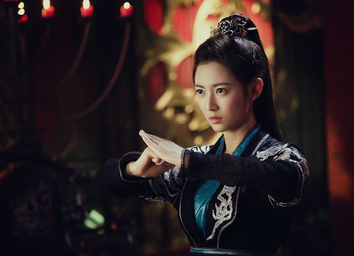 ▲陳鈺琪被封為「最美趙敏」。（圖／中天）