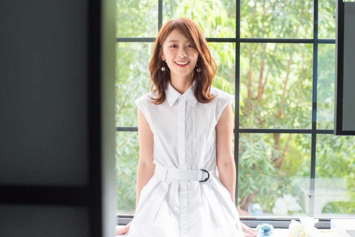 ▲林昀希成為王傳一師妹。（圖／嚞娛樂）