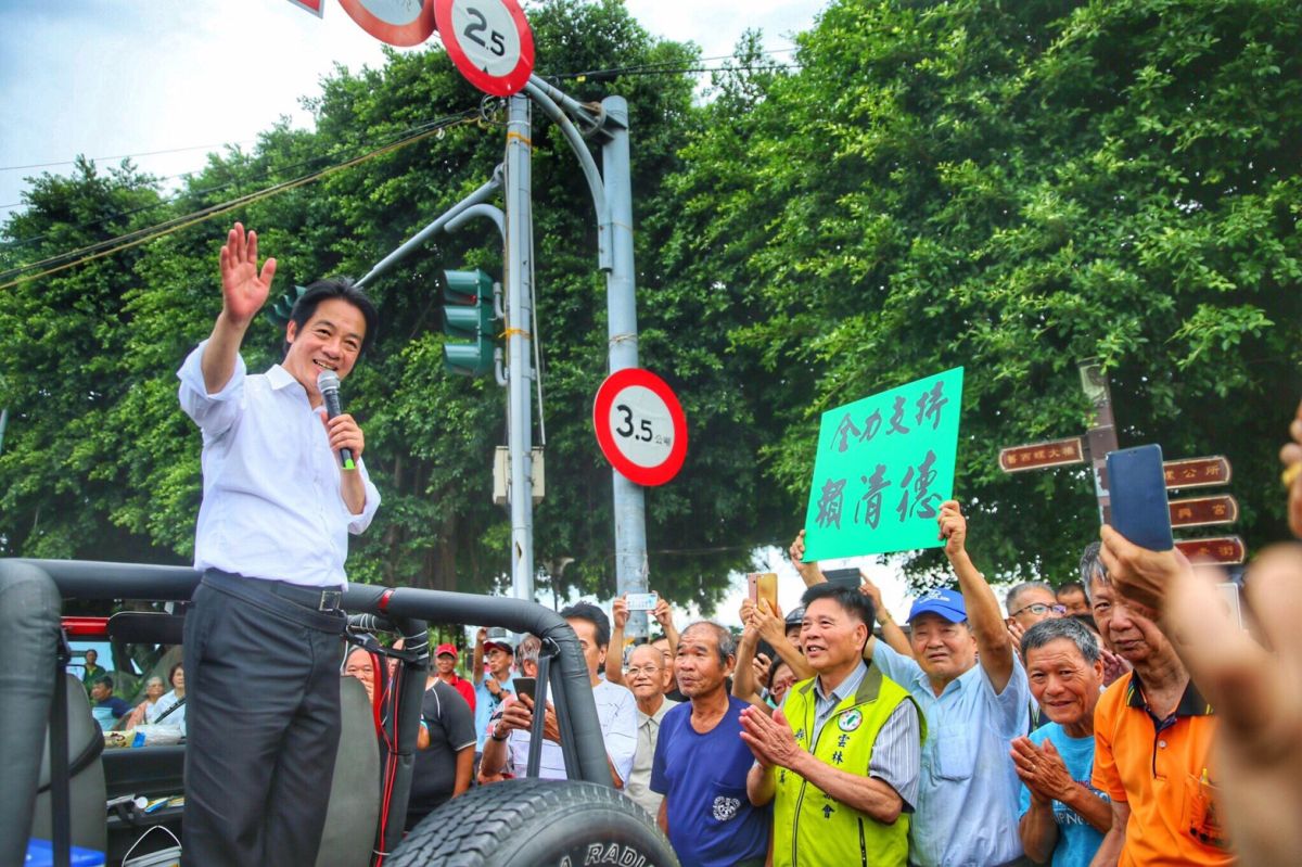 ▲前行政院長賴清德在民調黨初選民調進行中，持續做最後衝刺。（圖／賴清德競選辦公室提供）