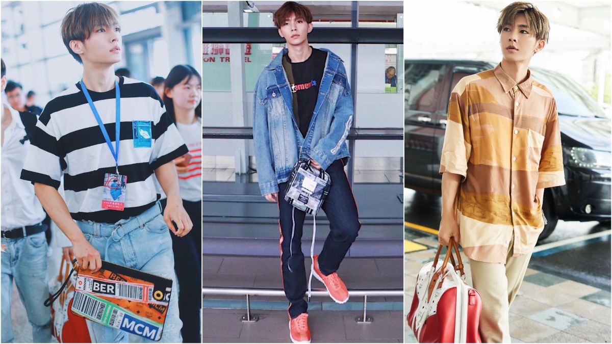 ▲炎亞綸的機場時尚走休閒有型的路線，潮帥從容。（圖／MCM、CAMPER提供）