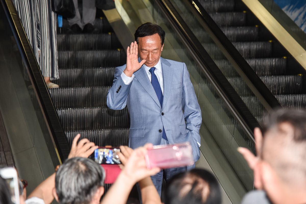 國民黨總統初選，將是鴻海董事長郭台銘與高雄市長韓國瑜的兩強對決。（圖 / 記者陳明安攝，2019.06.11）