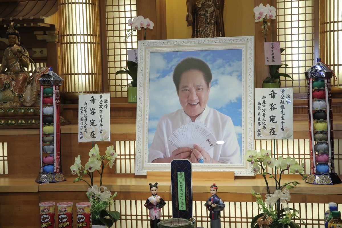 ▲馬如龍遺照曝光。（圖／台北市攝影記者聯誼會提供）