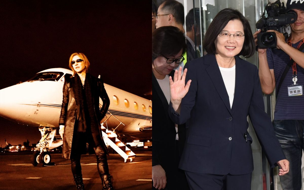 ▲蔡英文邀約YOSHIKI吃飯。（圖／YOSHIKI Twitter、資料照）