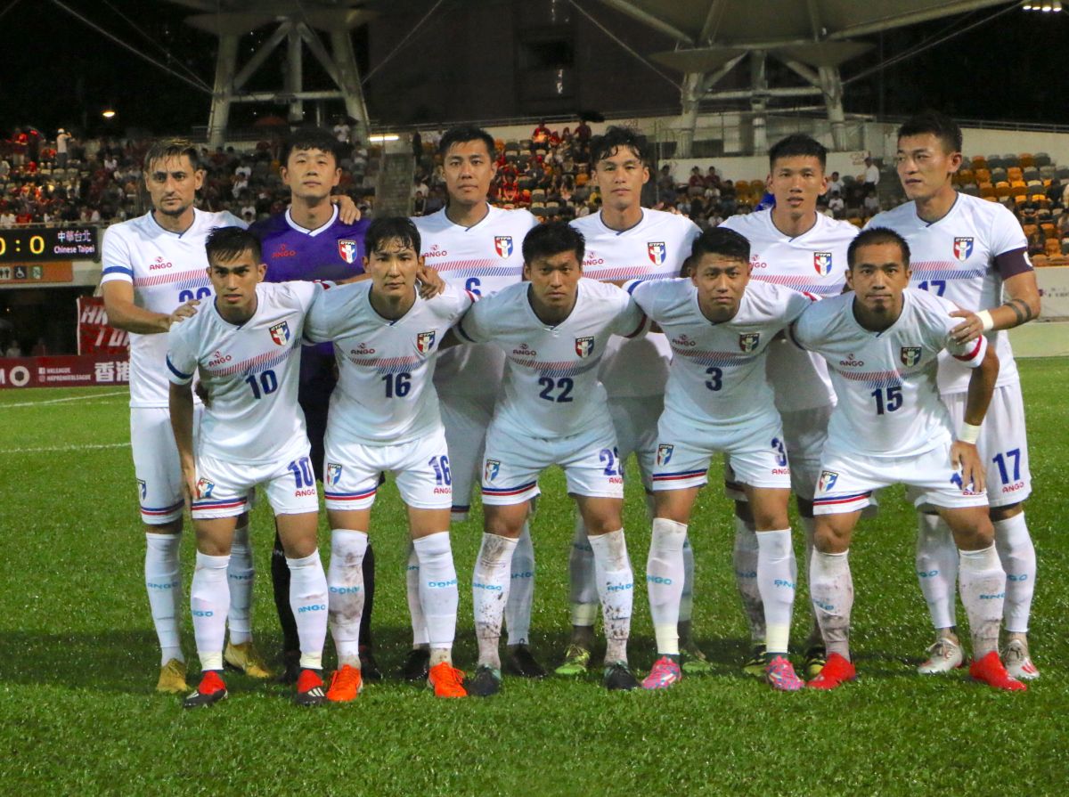 ▲國際友誼賽中華隊vs 香港隊，中華男足先發11人。（圖／中華足協提供）
