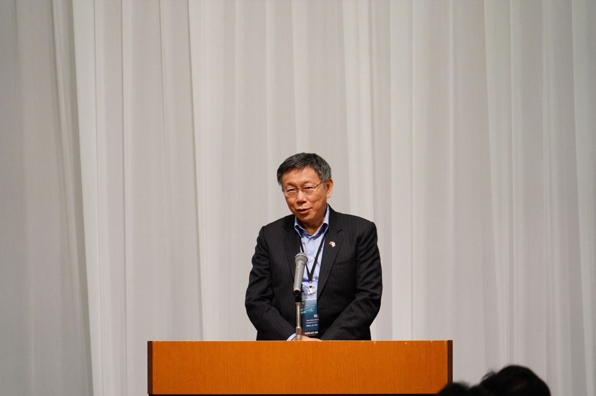 台北市長柯文哲。（圖 / 台北市政府提供）