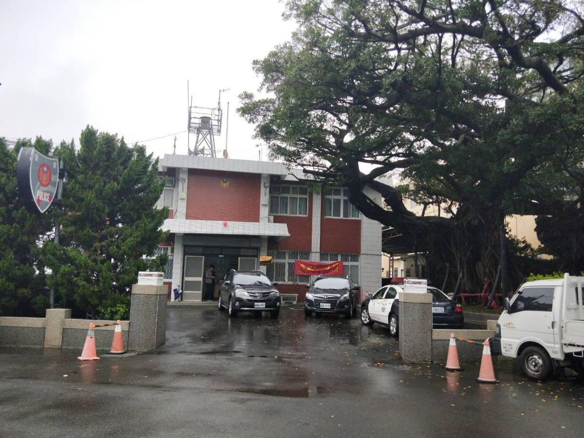 ▲溪湖分局埔東派出所傳出員警在派出所內寢室舉槍朝頭部開槍輕生。（圖／記者陳雅芳攝，2019.06.13）