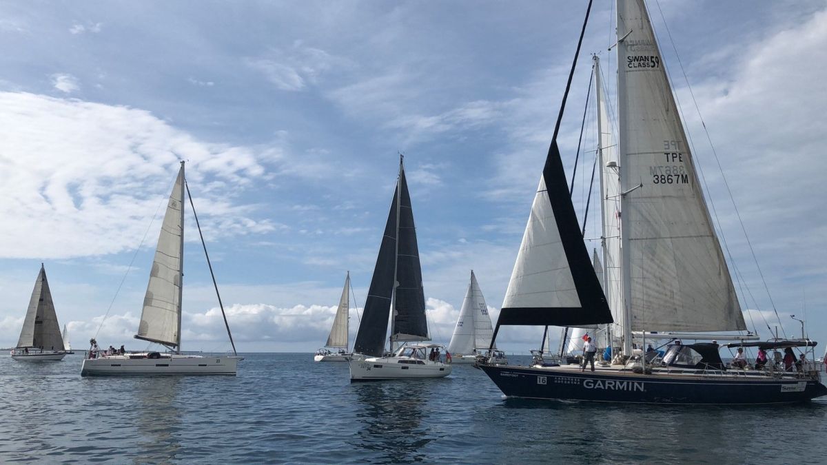 ▲一年一度的基隆國際帆船賽暨台琉國際帆船賽在石垣島開跑。（圖／基隆市政府提供）