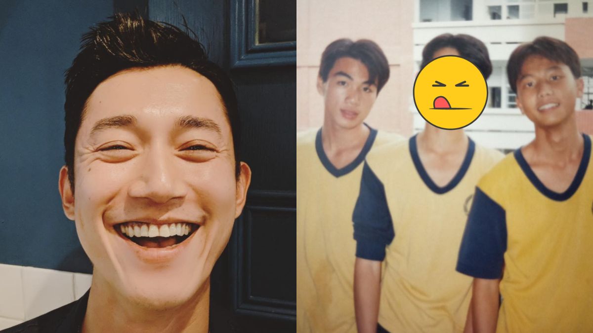 ▲吳慷仁曬國中嫩照，沒想到網友全都歪樓。（圖／臉書）