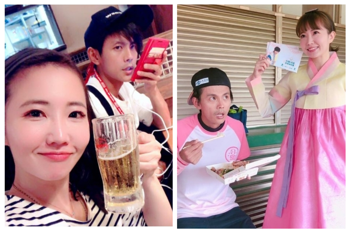 ▲「浩角翔起」阿翔與謝忻日前在路邊激吻被狗仔活逮，婚外情曝光後重創 2 人的形象與事業，不過通靈命理師江嘉葉卻認為 2 人未來事業發展並不悲觀。（圖／翻攝自謝忻臉書）