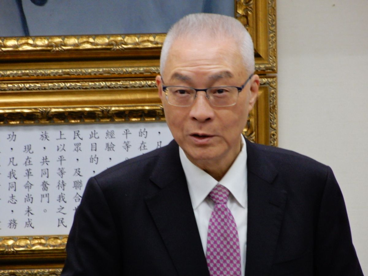 國民黨主席吳敦義。（圖／記者陳弘志攝，2019.06.14）