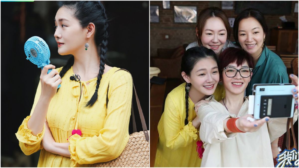 ▲大S氣色超好。（圖／騰訊視頻我們是真正的朋友微博、WeTV Taiwan臉書）