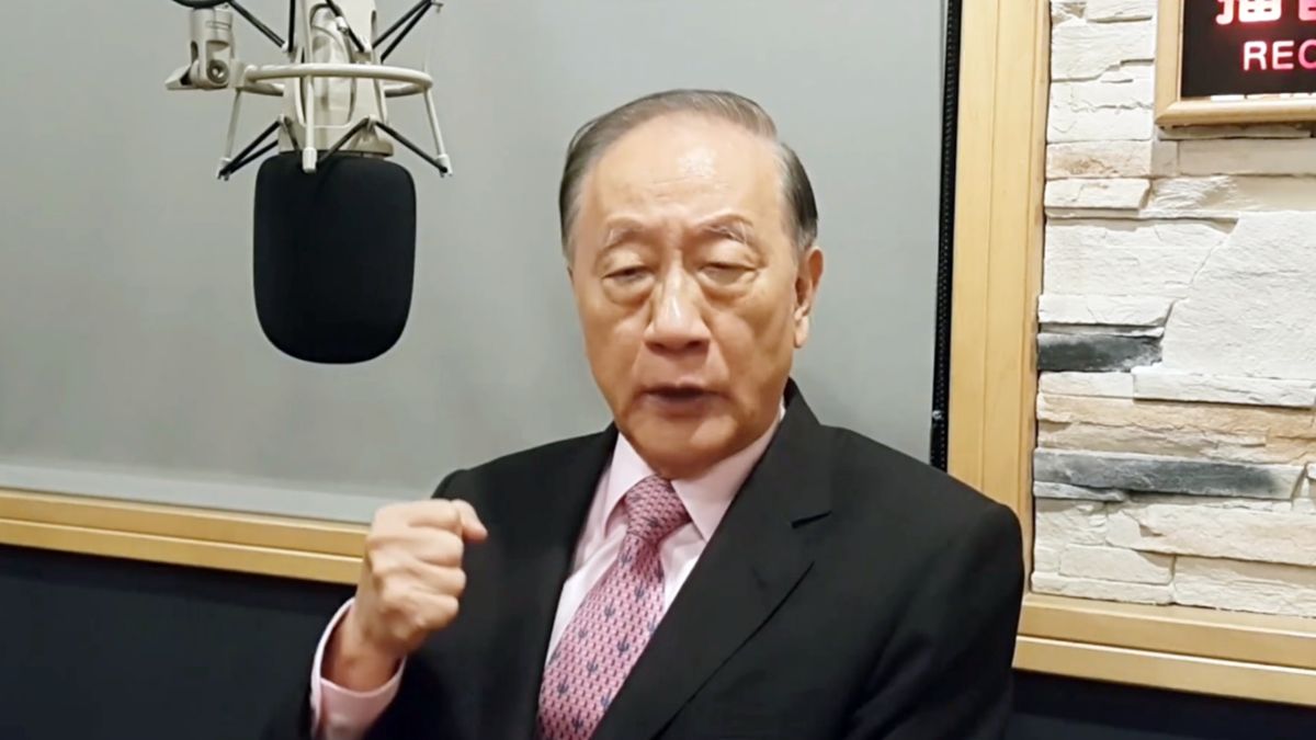 新黨主席郁慕明。（圖 / 翻攝新黨臉書）