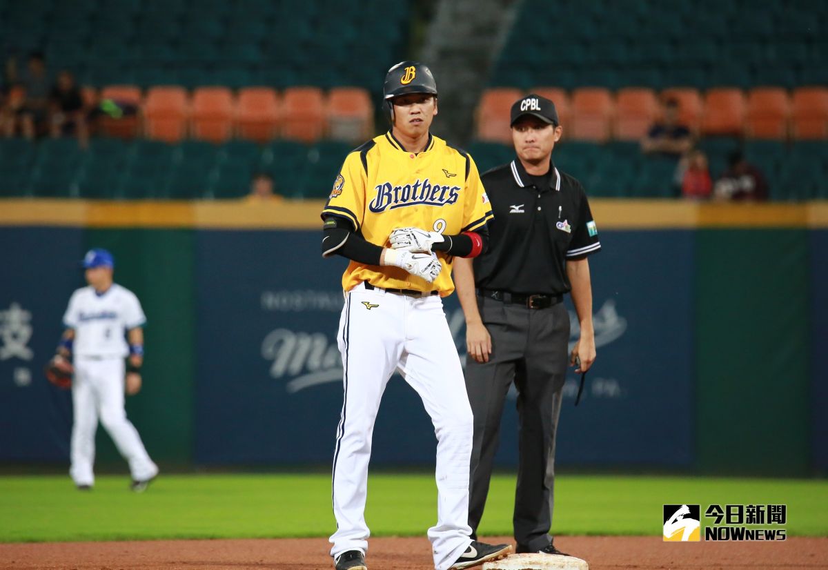 ▲中信兄弟內野手王威晨。（圖／記者葉政勳攝 , 2019.06.14）