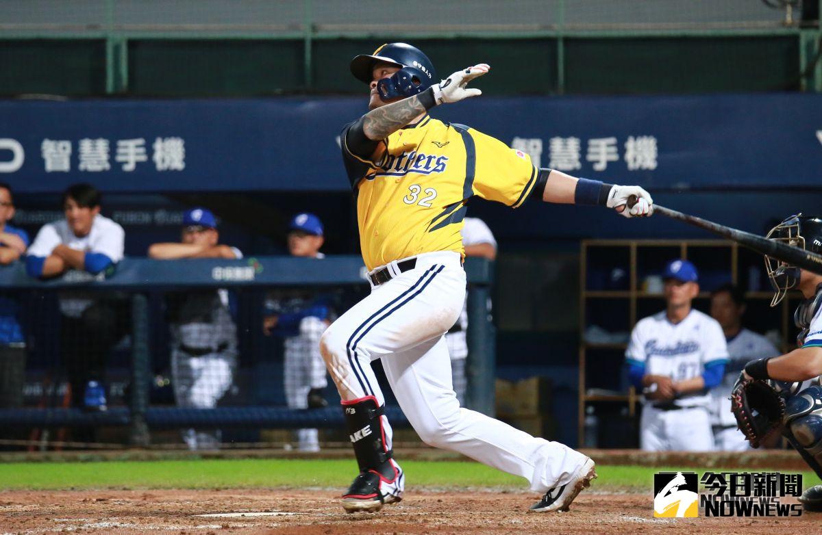 ▲中信兄弟內野手林智勝。（圖／記者葉政勳攝 , 2019.06.14）