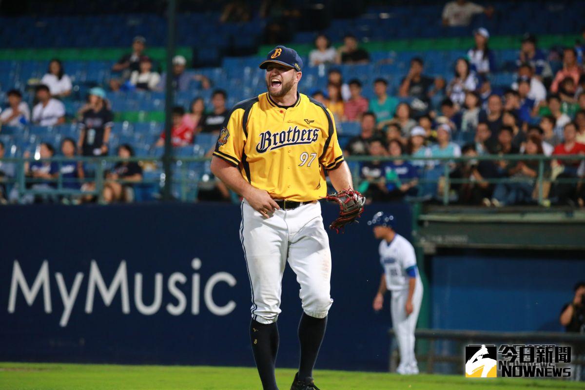▲中信兄弟投手萊福力。（圖／記者葉政勳攝 , 2019.06.14）