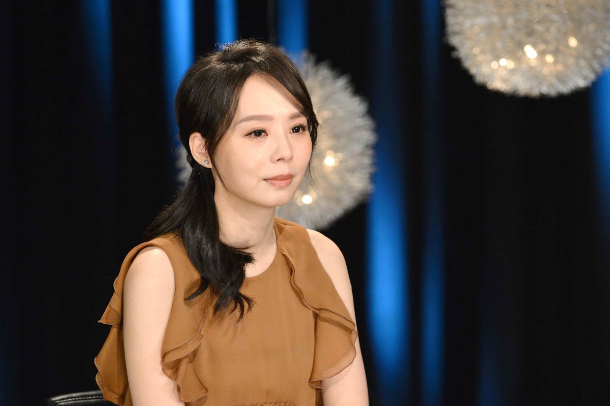 ▲孫淑媚講到眼眶泛淚。（圖／八大提供）