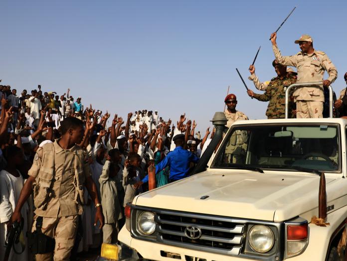 ▲非洲蘇丹爆發大規模抗爭，軍政府出動血腥鎮壓，造成至少 120 人死亡。（圖／達志影像／美聯社）