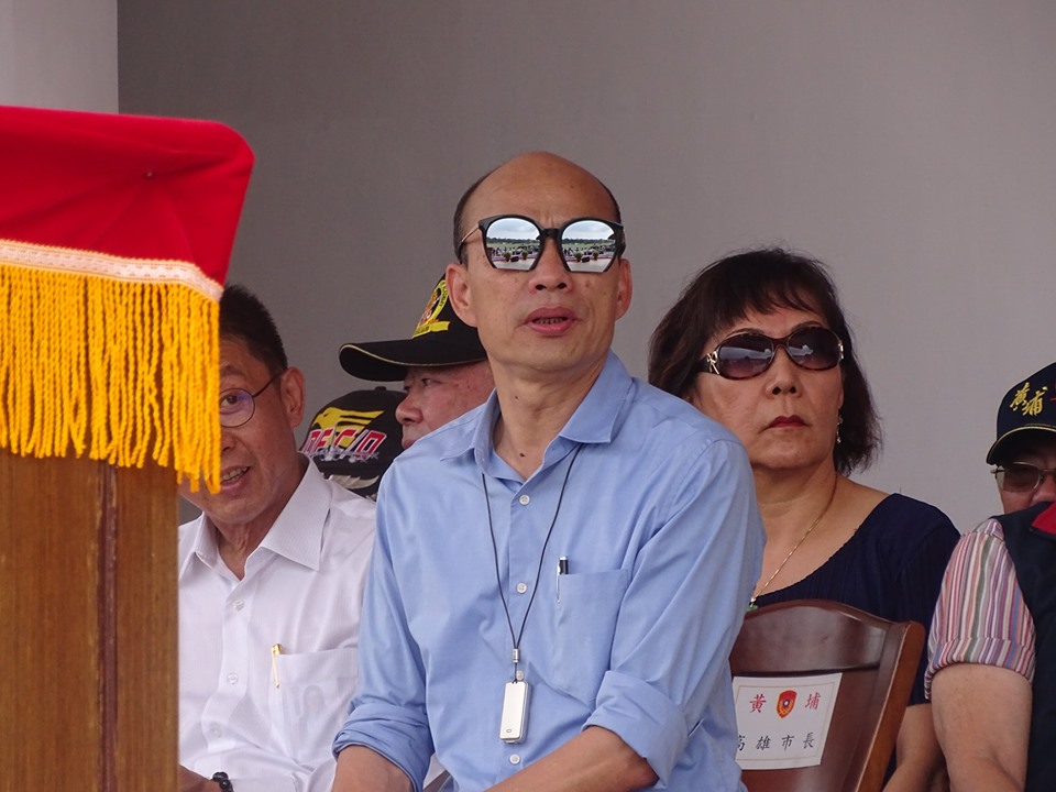 ▲高雄市長韓國瑜獲邀參加陸軍官校95週年校慶。（圖／記者呂炯昌攝, 2019.6.16）