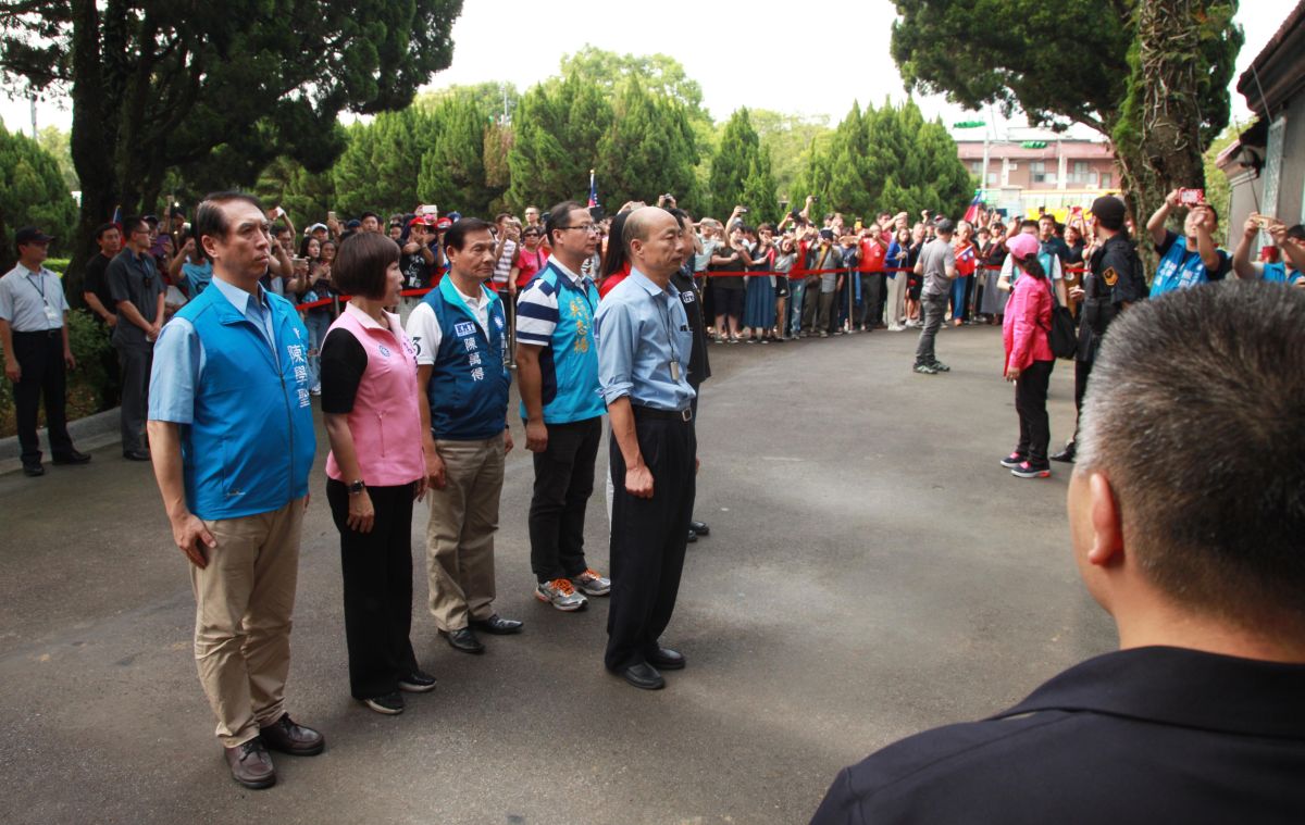 ▲韓國瑜說，他認為蔣經國總統是一個很奇怪複合體，「是包青天加胡雪巖」，操守好，執政時政府風氣清廉有效率；很會搞經濟建設，十大建設把台灣經濟往上衝，像胡雪巖。（圖／記者李春台攝, 2019.06.16）