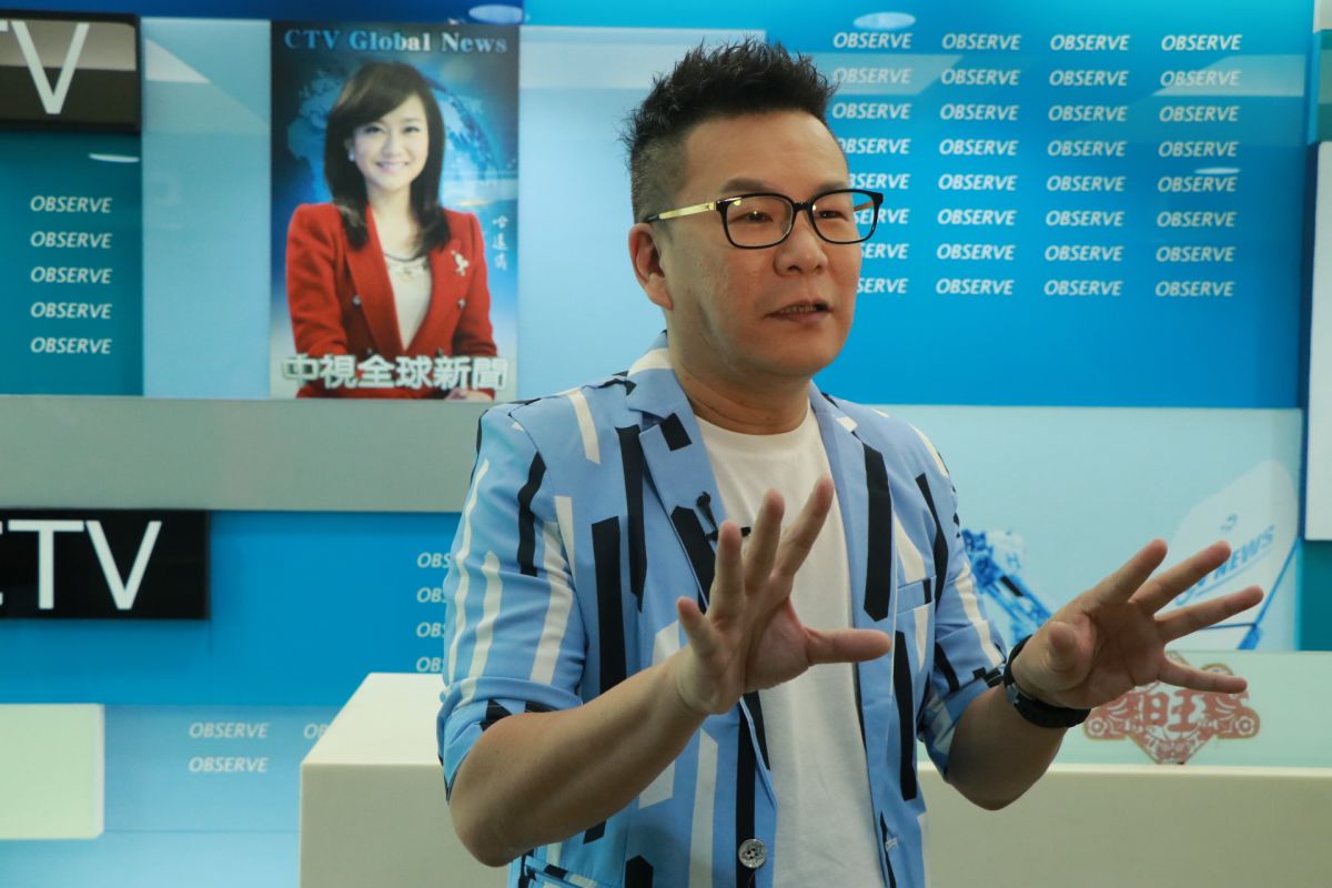 ▲沈玉琳上節目聊政治。（圖／中視提供）