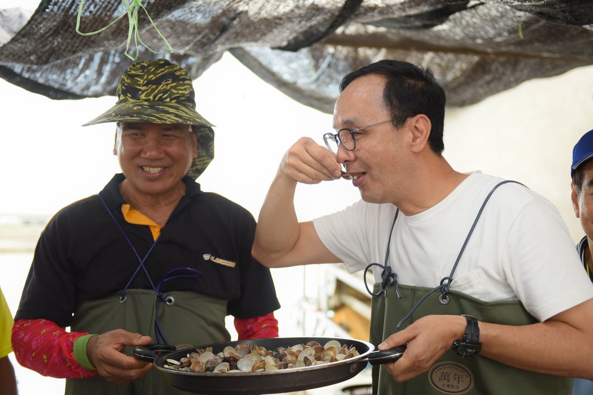 國民黨總統初選參選人朱立倫。（圖 / 朱立倫辦公室提供）