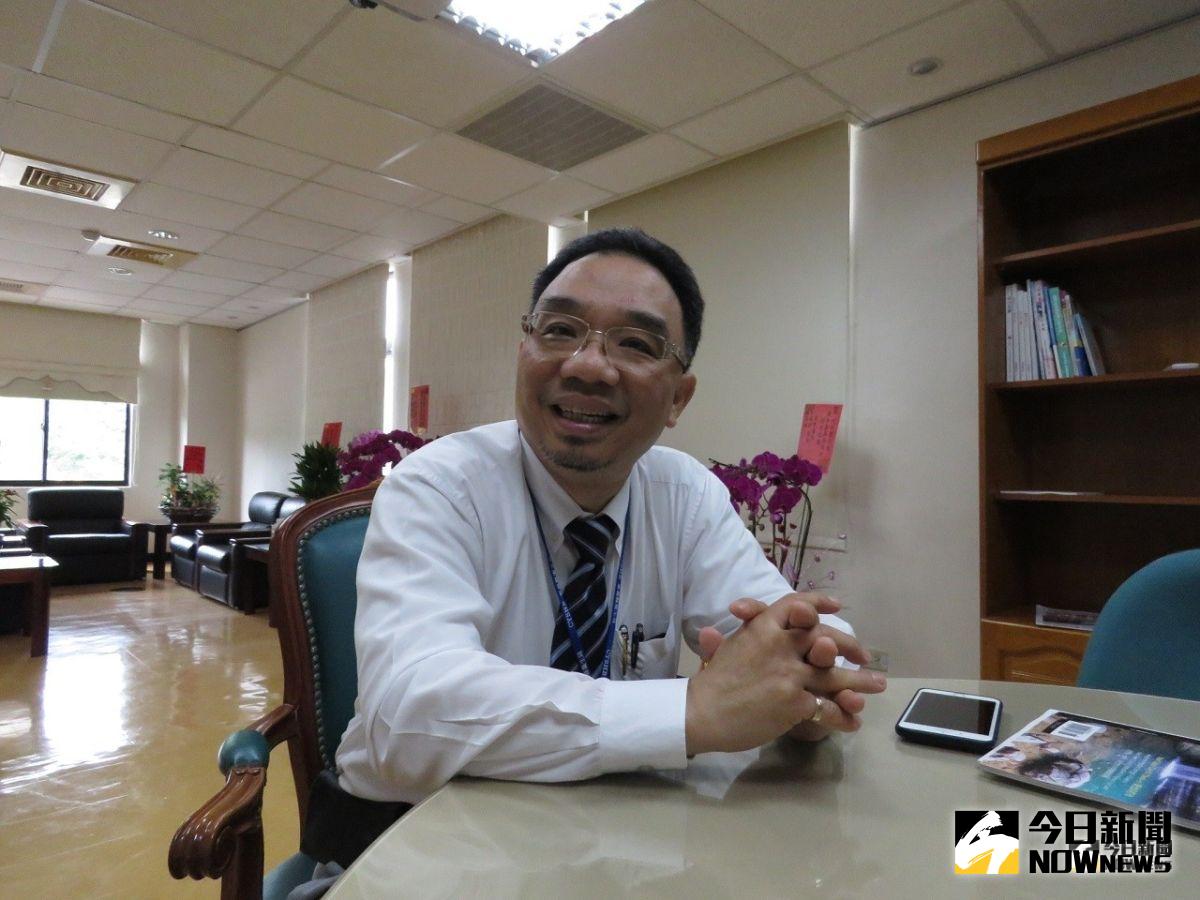 ▲嘉義縣衞生局長祝年豐代表嘉義縣政府，對A型流感的防範提出看法。（圖／記者陳惲朋攝 ）