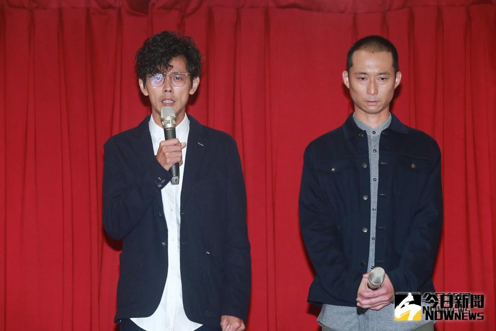 ▲阿翔為婚外情出面開記者會道歉，夥伴浩角翔起另外一位浩子也陪同出來道歉。（圖／記者葉政勳攝 , Nownews資料照片）