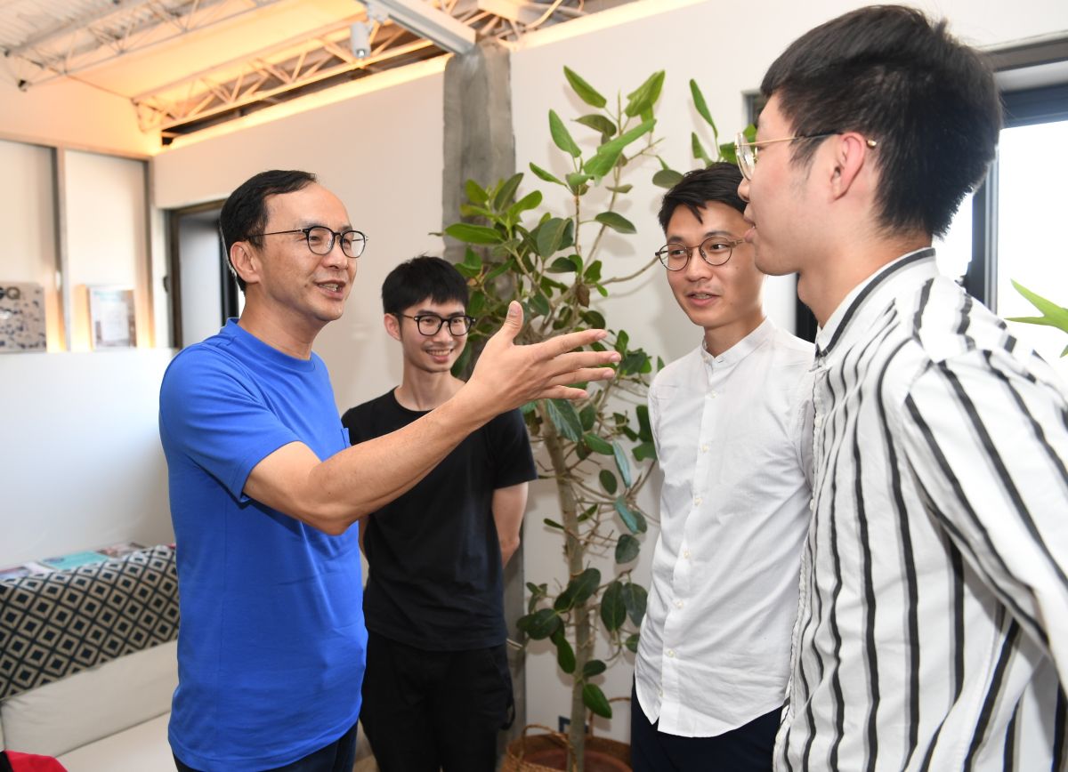 國民黨總統初選參選人朱立倫。（圖 / 朱立倫辦公室提供）