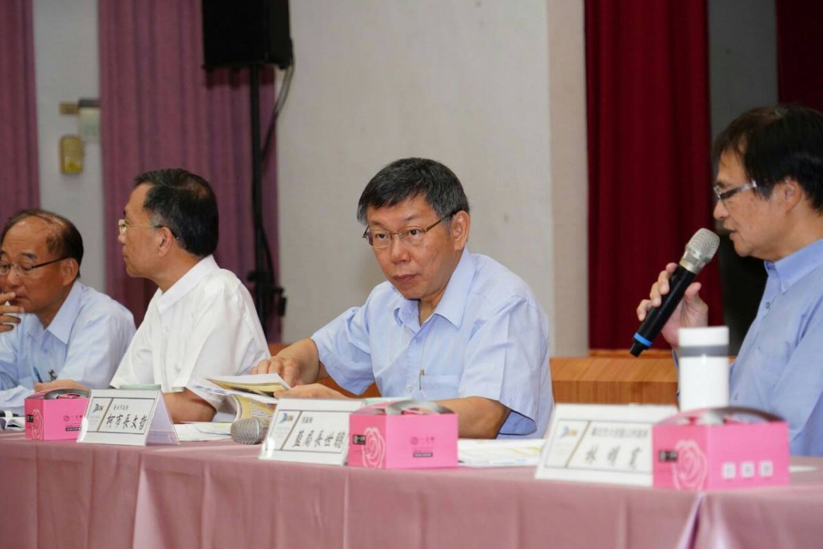 台北市長柯文哲。（圖 / 台北市政府提供）