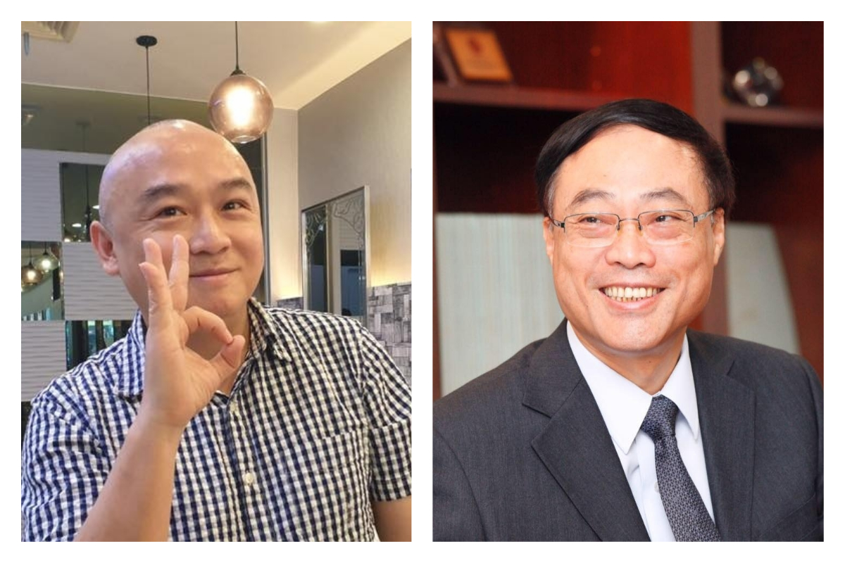 ▲昨（ 18 ）日晚間，高雄市副市長潘恆旭在臉書發文指責中央政府不予補助金，竟釣出交通部觀光局長周永暉親自在下方留言回應。（合成圖／取自潘恆旭、周永暉臉書）