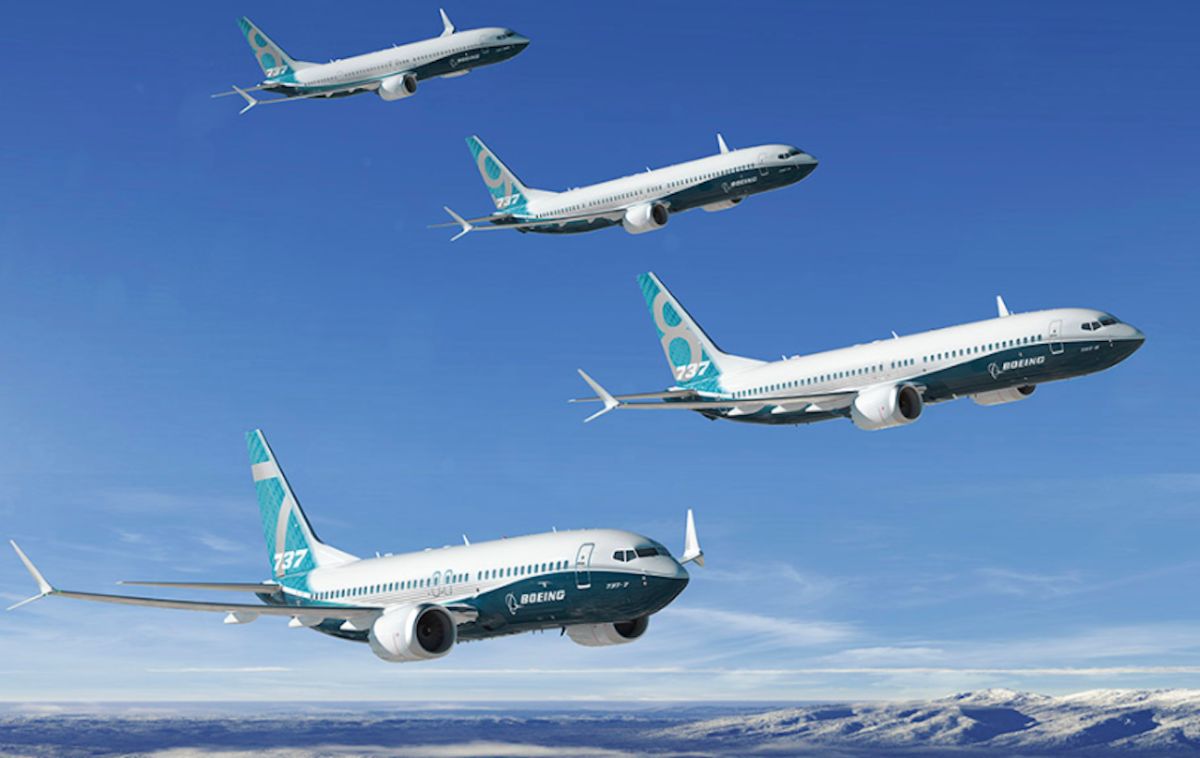 ▲國供應商AOG Technics疑似出售未經驗證的飛機發動機零組件，奇異（GE）與法國賽峰集團（Safran SA）合資的CFM飛機發動機製造商已向客戶示警。圖為波音737MAX客機。（圖／波音官網）