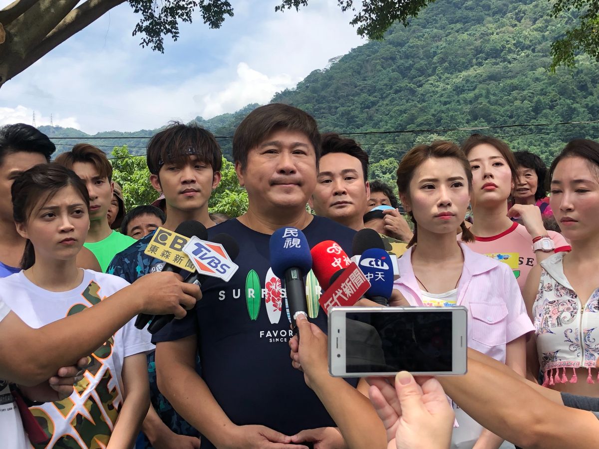 ▲對於偷吃風波，胡瓜不願意再多說。（圖／民視提供）