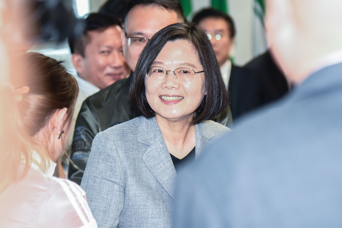 總統蔡英文出席民進黨中常會。（圖／記者陳明安攝，2019.06.19）