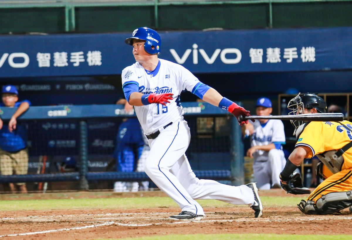 ▲富邦悍將外野手胡金龍。（圖／記者葉政勳攝 , 2019.06.19）
