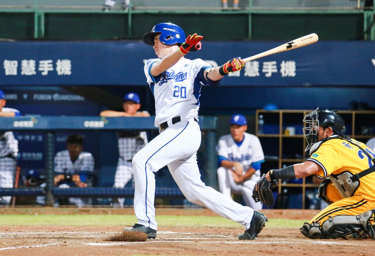 ▲富邦悍將捕手林宥穎。（圖／記者葉政勳攝 , 2019.06.19）