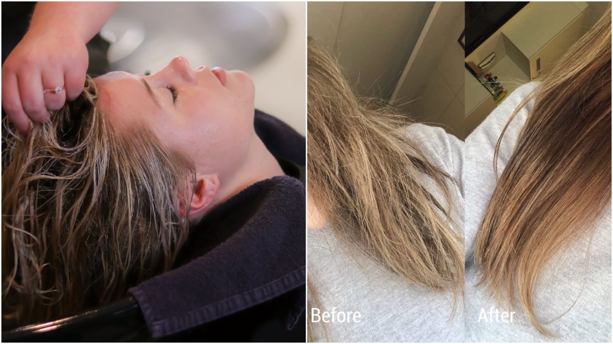 ▲經常染燙變成稻草髮，應該好好護髮。（圖／pixabay、L'Oréal Paris臉書）