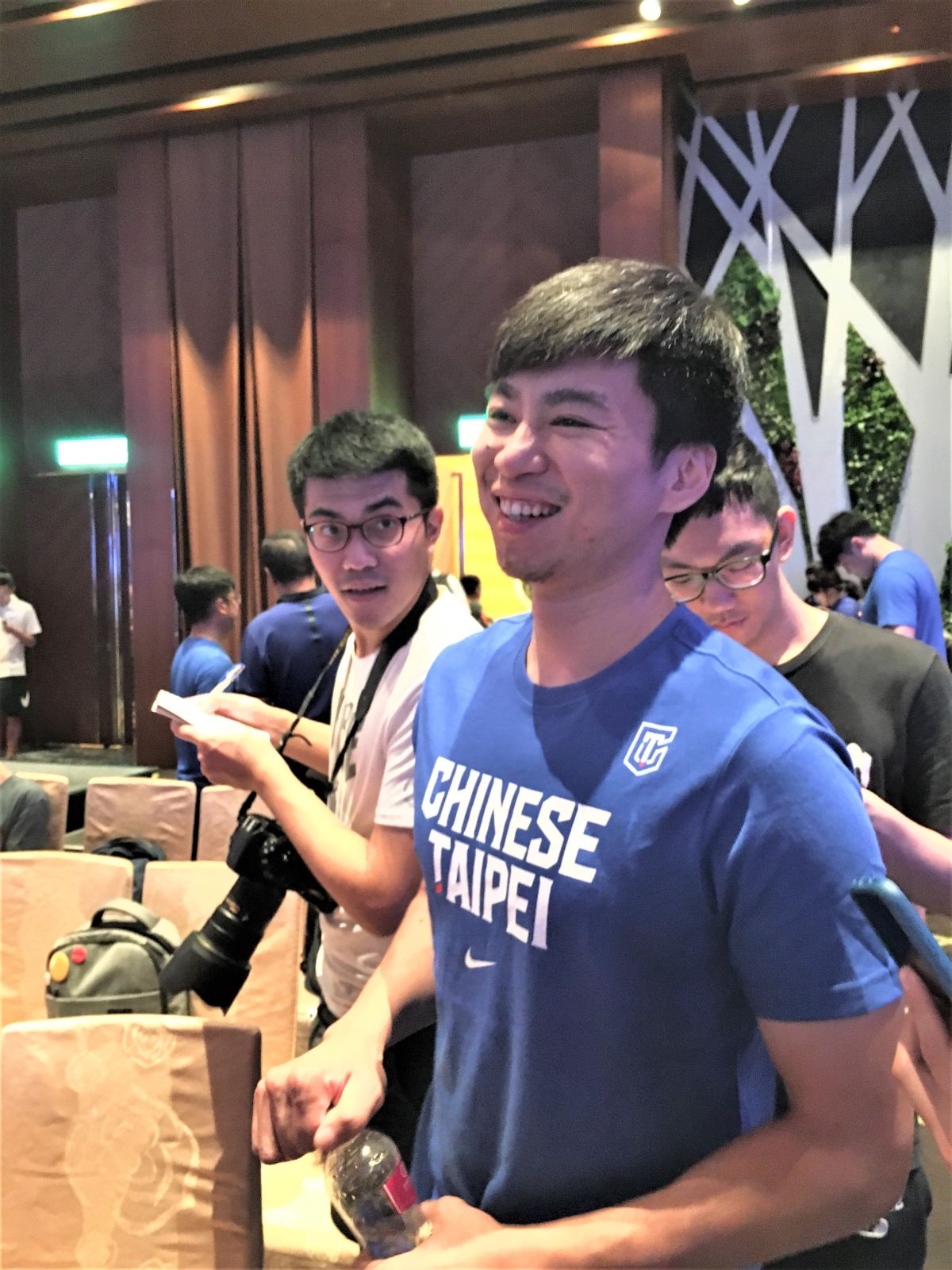 ▲第41屆瓊斯盃，中華藍隊「喇叭」張博勝。（圖／鍾東穎攝 ,2019.06.20）
