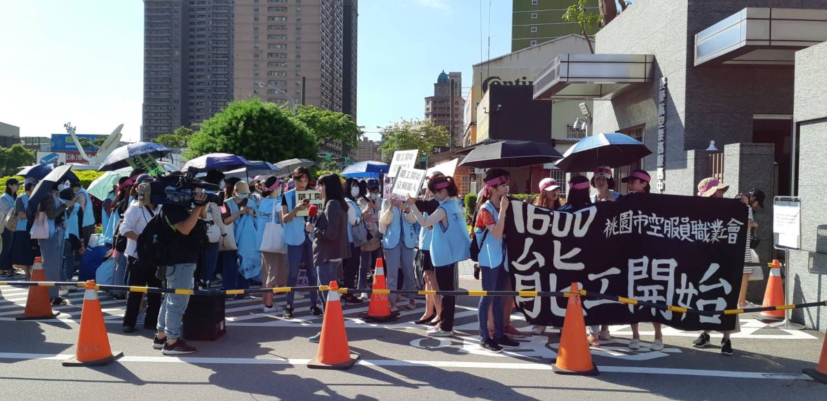 ▲受到長榮空服員罷工影響，21日全天長榮航空取消了79個班次。（圖／記者李春台攝, 2019.06.20）