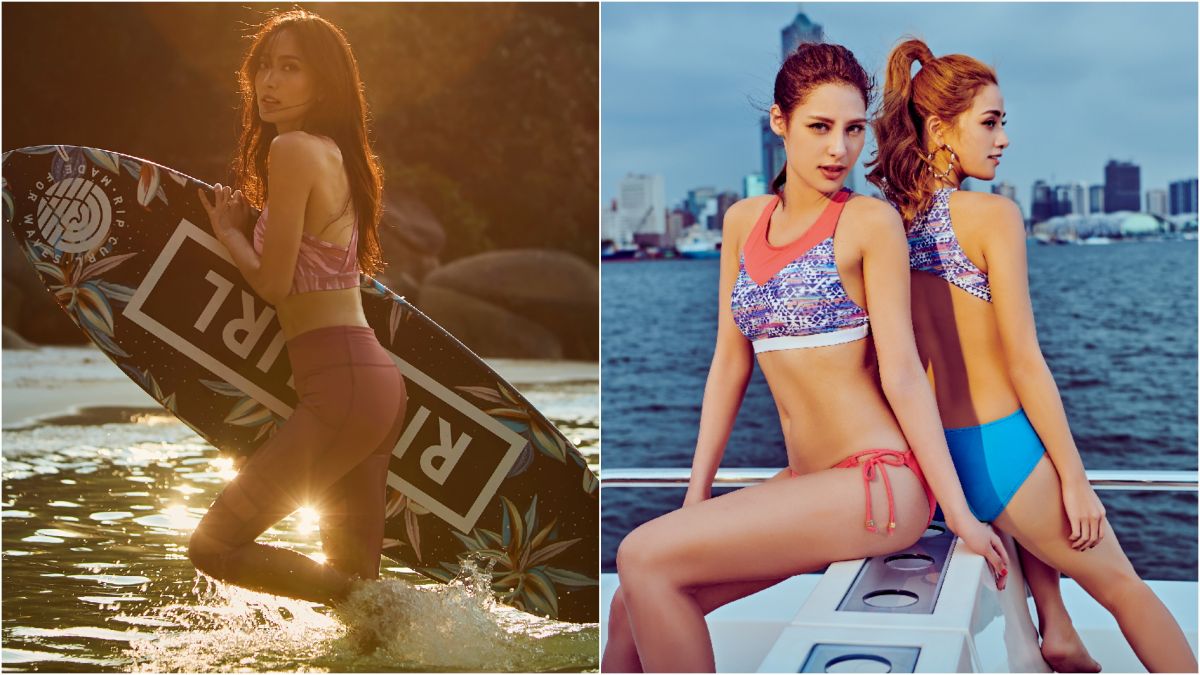 ▲性感無限的美背設計，也是女孩夏日泳裝很受歡迎的款式。（圖／Wakingbee、WAVE SHINE提供）