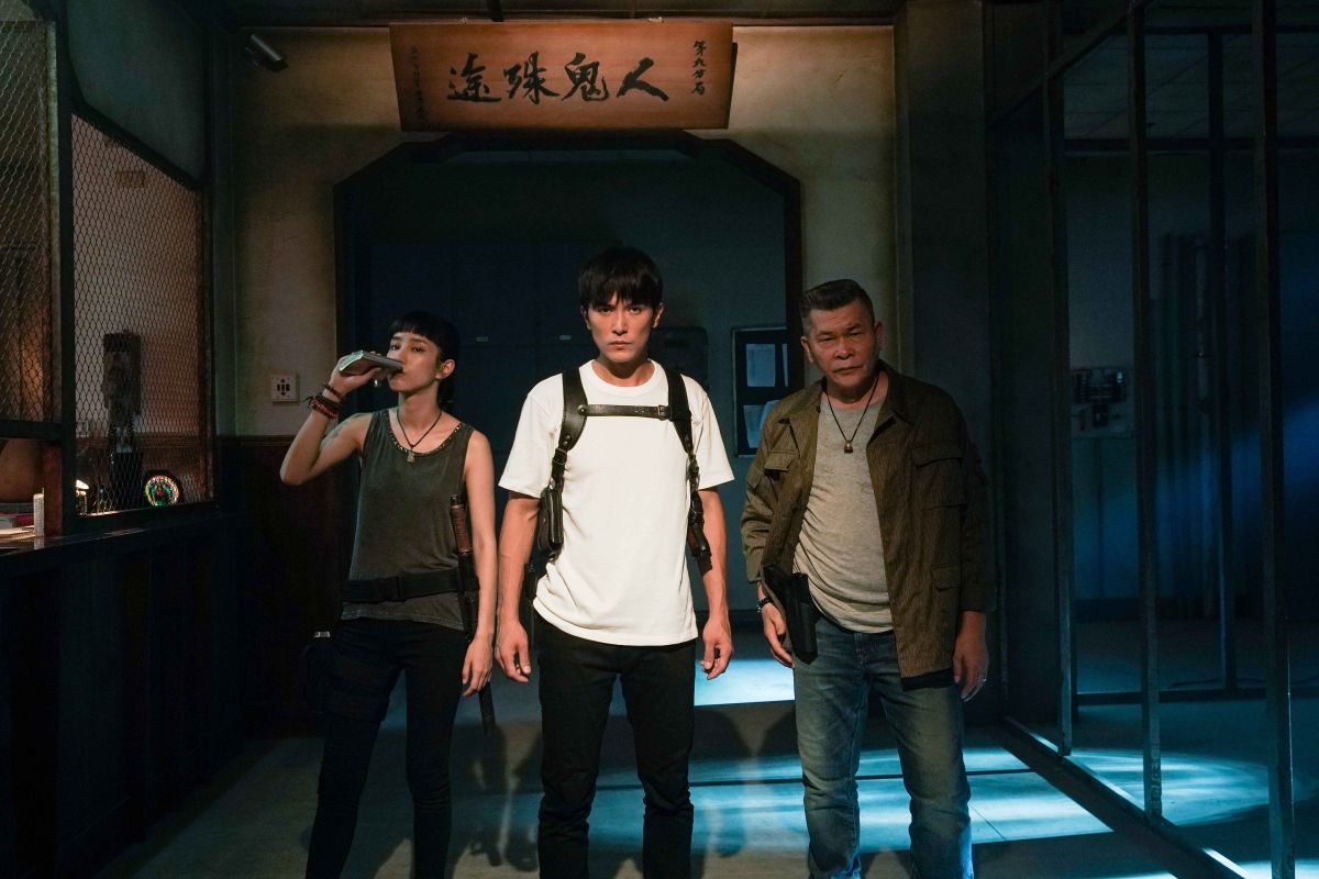 《第九分局》抓鬼小隊邱澤、澎恰恰、溫貞菱