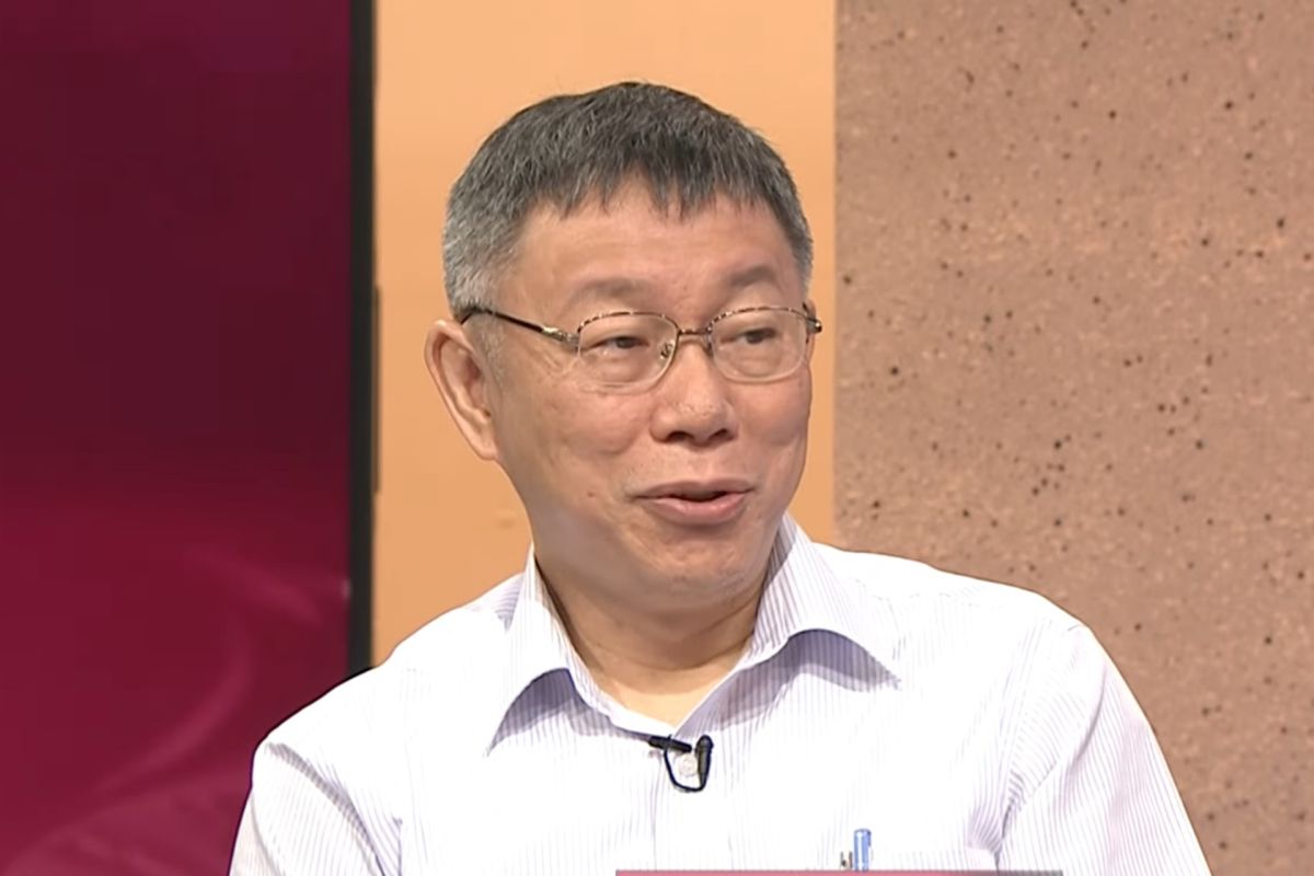 台北市長柯文哲。（圖 / 翻攝WinTV）