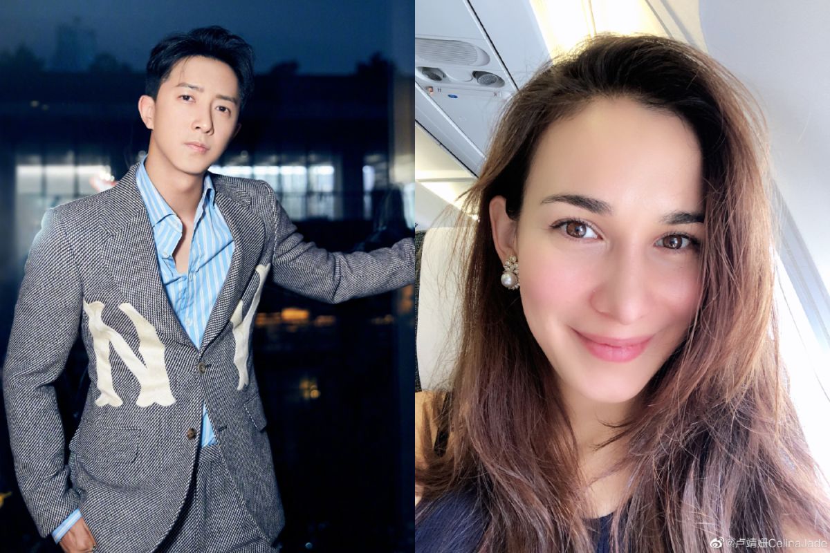 ▲韓庚去年認愛盧靖姍。（圖／翻攝微博）